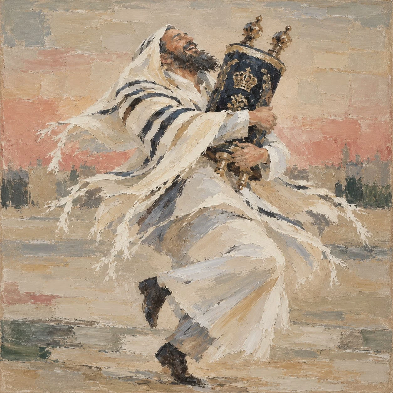 La danse de la Torah, ivoire